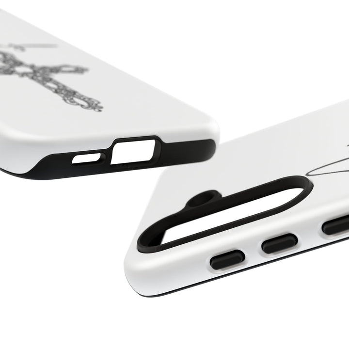 Stylish Tough Case with Jesus Design - Faith-Inspired Phone Cover, Christian Gift, Custom Phone Accessory, Unique Cell Phone Case