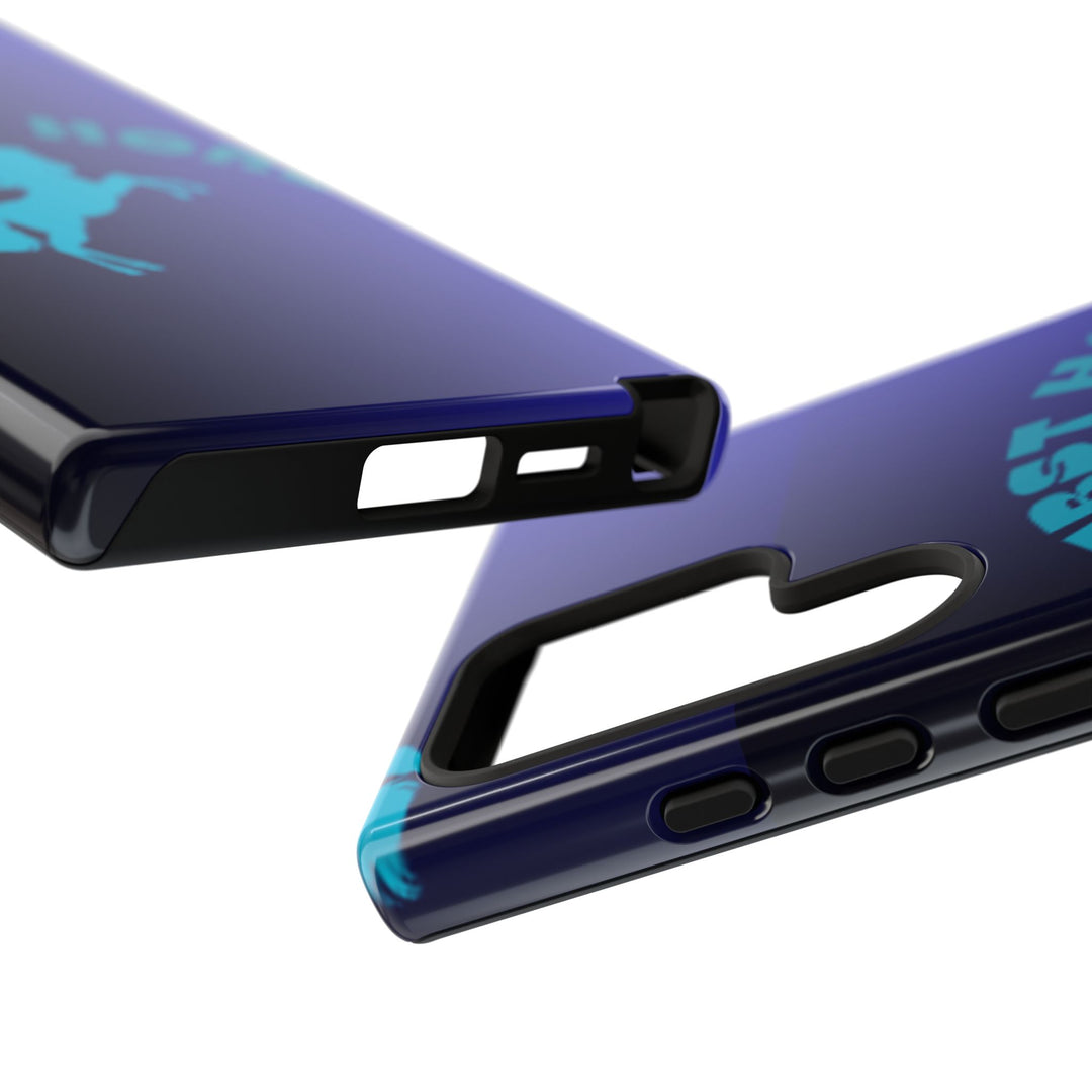 But First Horses Phone Case – Durable Tough Case for Horse Lovers