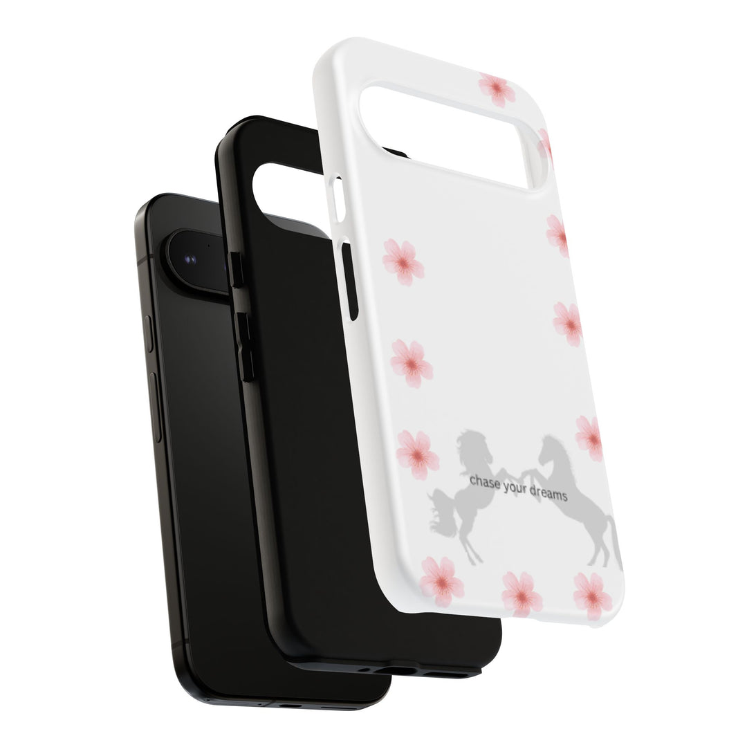 Chase Your Dreams Floral Phone Case