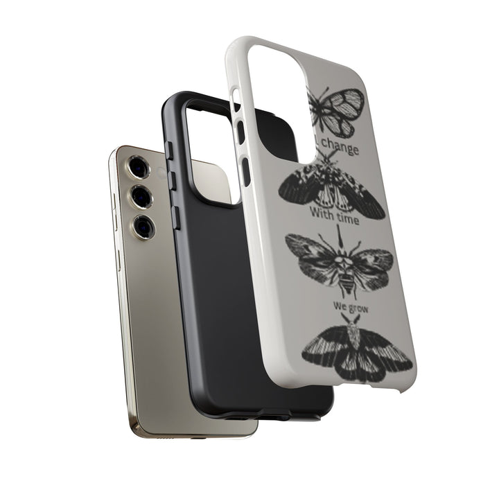 Inspirational Phone Case - We All Change With Time - Tough Cases for Nature Lovers