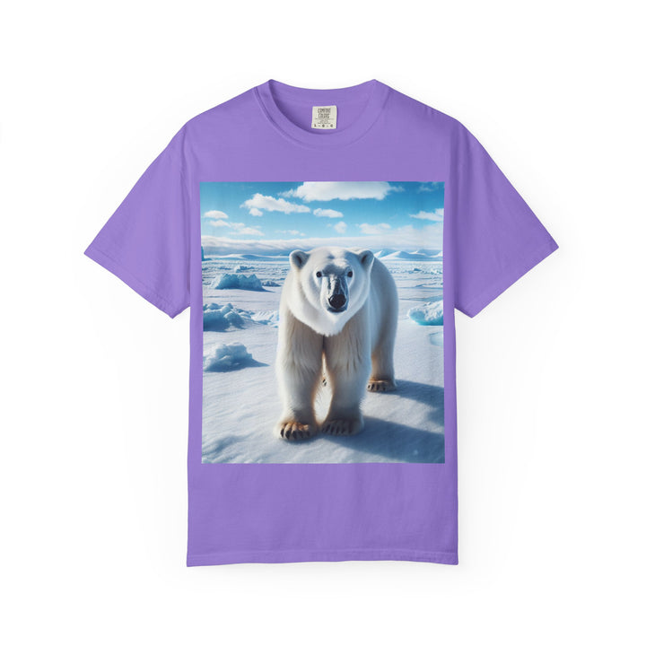 Polar Bear Graphic Unisex Garment-Dyed T-Shirt