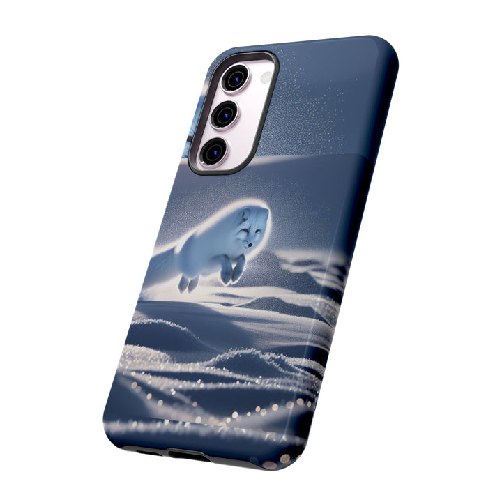 Cute Arctic Fox Phone Case – Tough Protective Cover for Animal Lovers