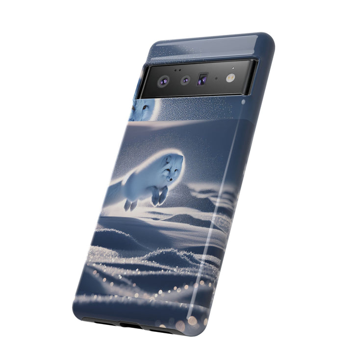 Cute Arctic Fox Phone Case – Tough Protective Cover for Animal Lovers