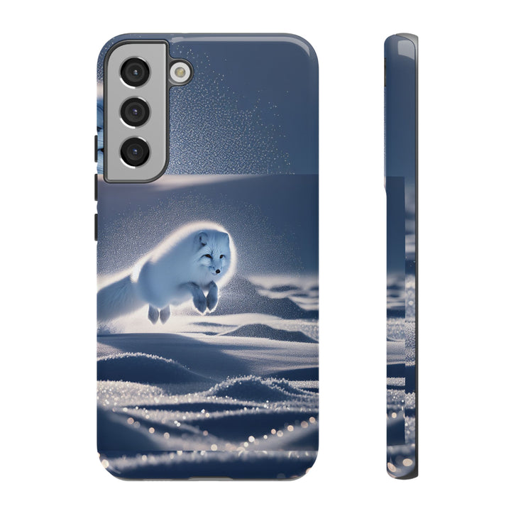 Cute Arctic Fox Phone Case – Tough Protective Cover for Animal Lovers