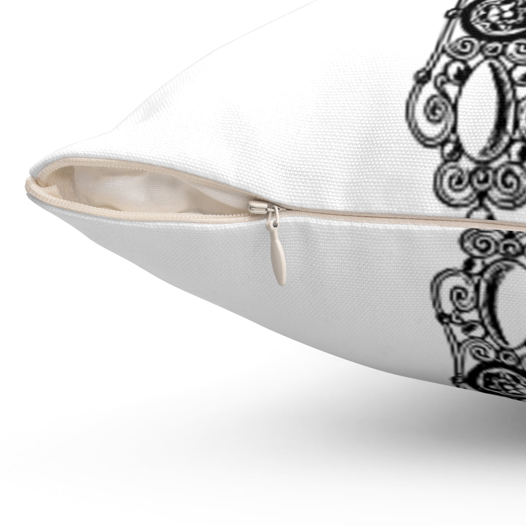 Spun Polyester Square Pillow