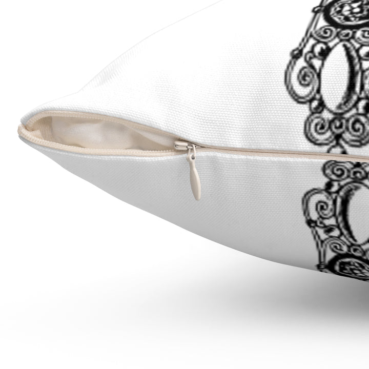 Spun Polyester Square Pillow