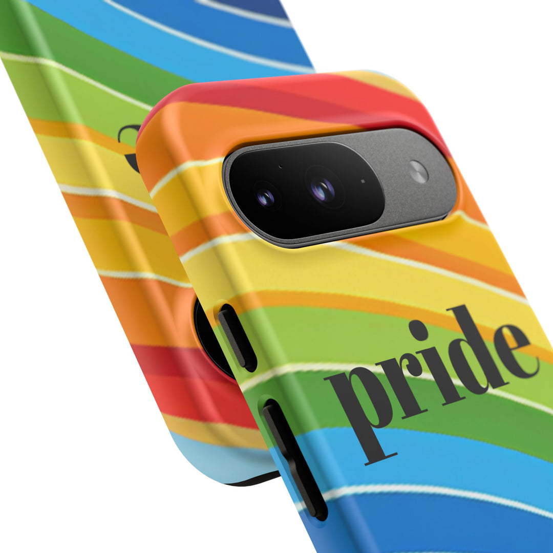 Pride Phone Case - Rainbow Gradient, LGBTQ+ Accessory, Colorful Phone Cover, Unique Gift for Pride Month, Phone Protection