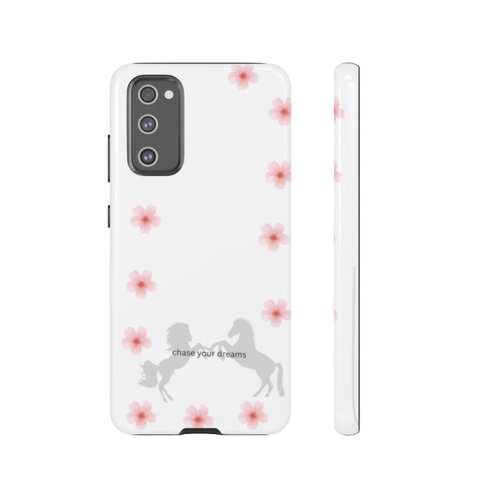 Chase Your Dreams Floral Phone Case