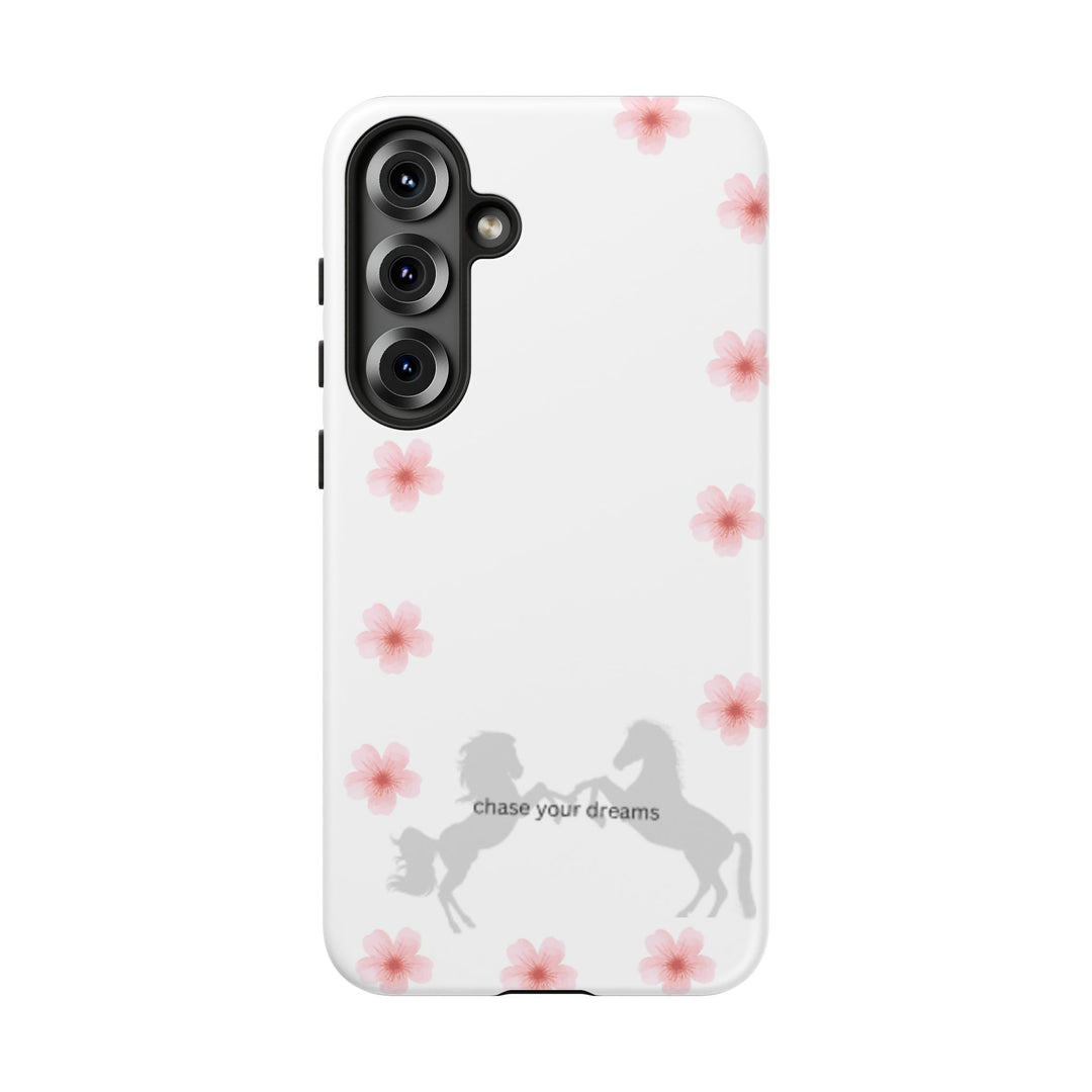 Chase Your Dreams Floral Phone Case