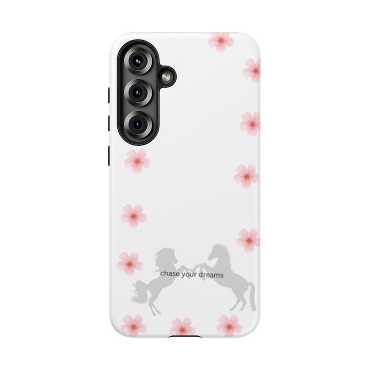 Chase Your Dreams Floral Phone Case