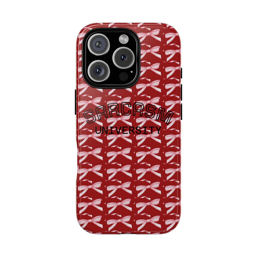 Sarcasm University Phone Case - Tough & Stylish Accessory for Sarcasm Lovers