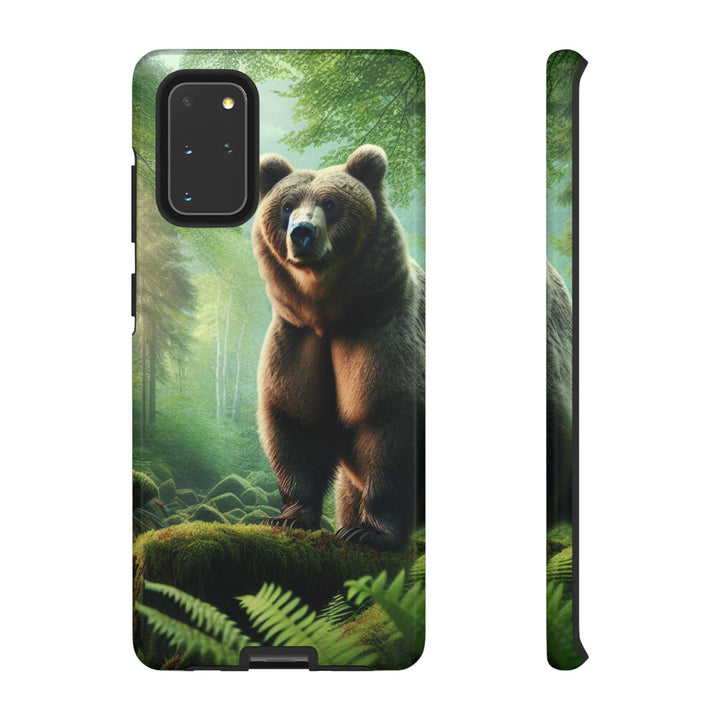 Wildlife Phone Case - Tough Bear Design for Nature Lovers