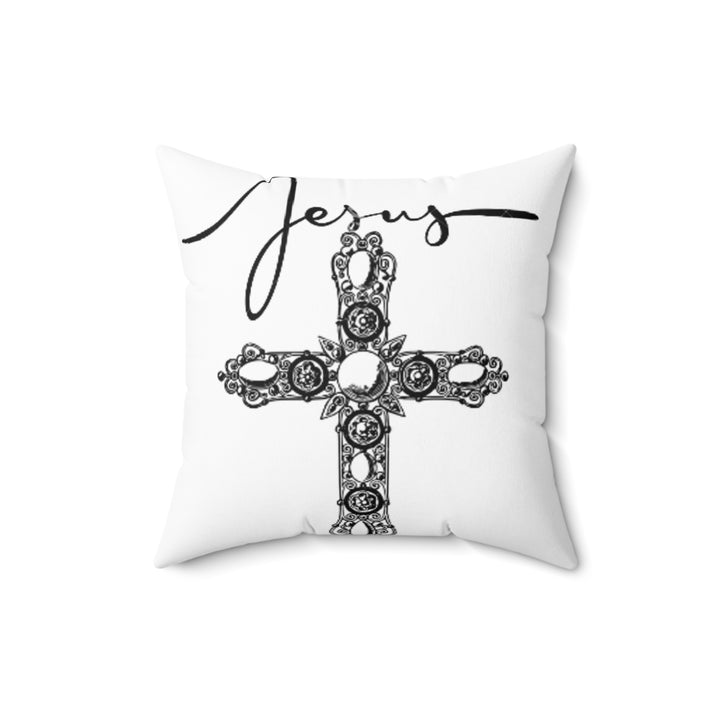 Spun Polyester Square Pillow