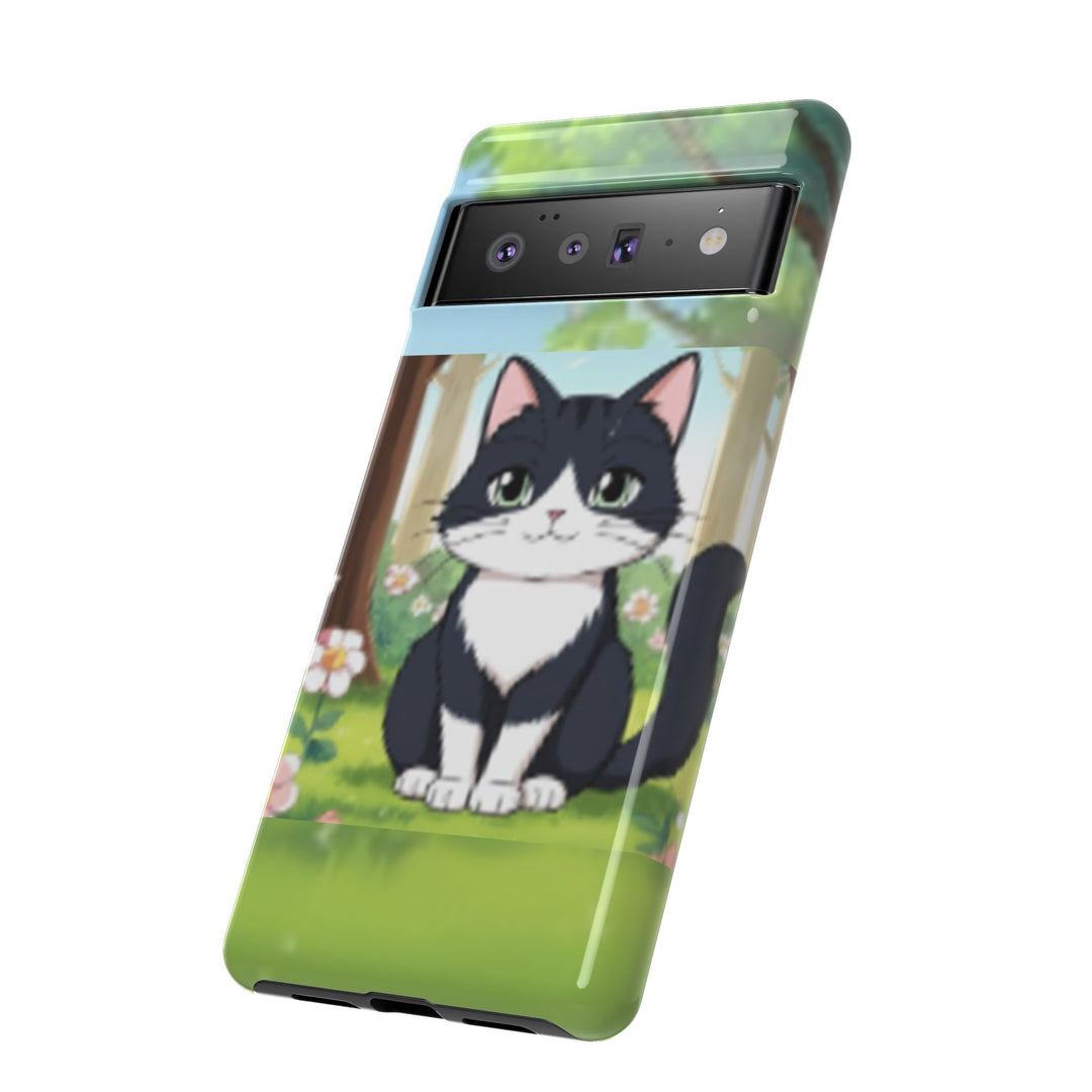 Cute Ai Cat Phone Case - Tough Cases for Animal Lovers