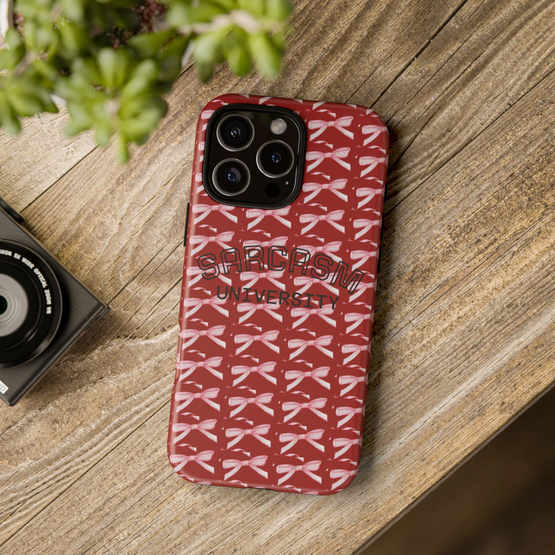 Sarcasm University Phone Case - Tough & Stylish Accessory for Sarcasm Lovers