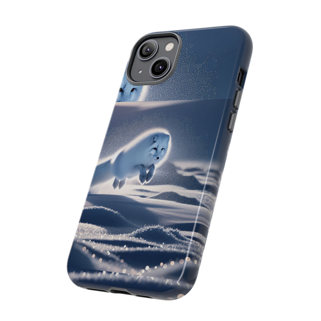 Cute Arctic Fox Phone Case – Tough Protective Cover for Animal Lovers