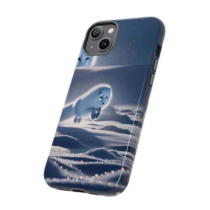 Cute Arctic Fox Phone Case – Tough Protective Cover for Animal Lovers