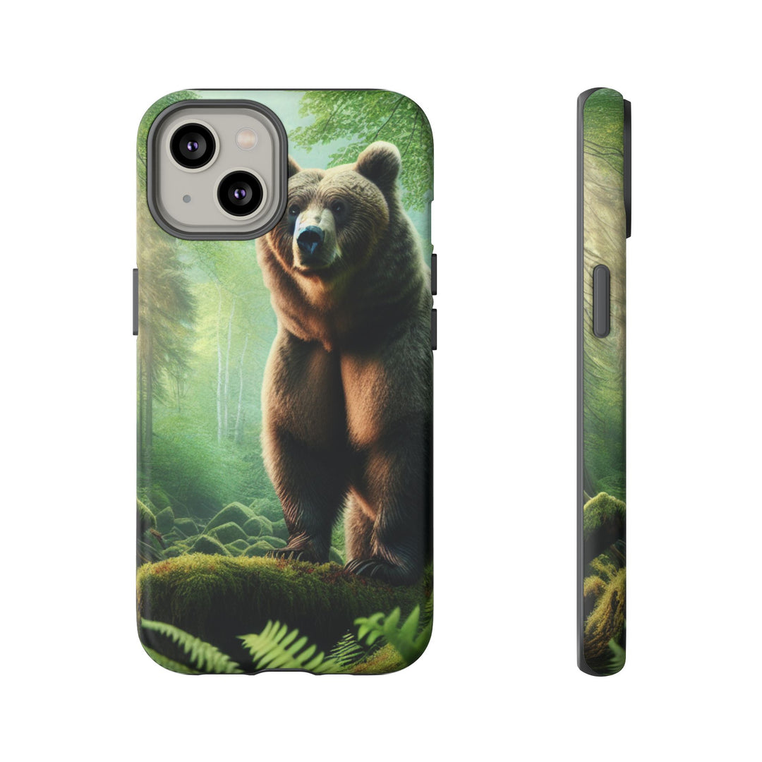 Wildlife Phone Case - Tough Bear Design for Nature Lovers