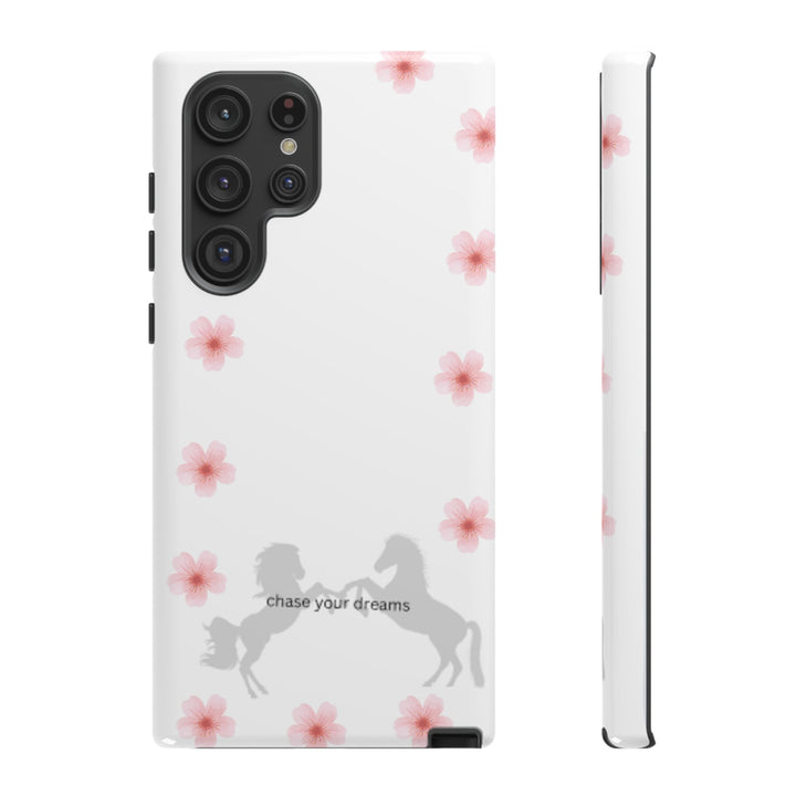 Chase Your Dreams Floral Phone Case
