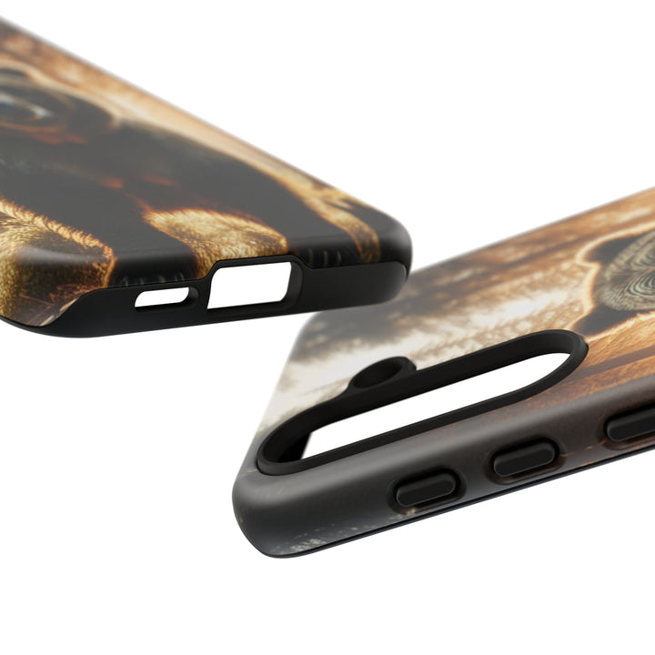 Wildlife Phone Case - Tough Cases with Bear Design, Nature Lover Gift, Animal-Themed Accessories, Eco-Friendly Tech Protection
