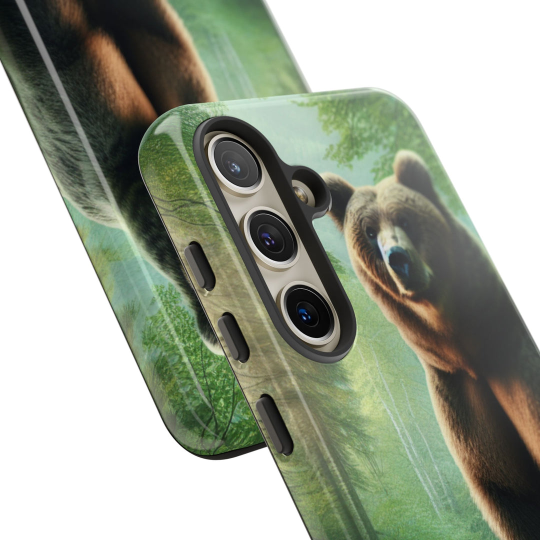 Wildlife Phone Case - Tough Bear Design for Nature Lovers