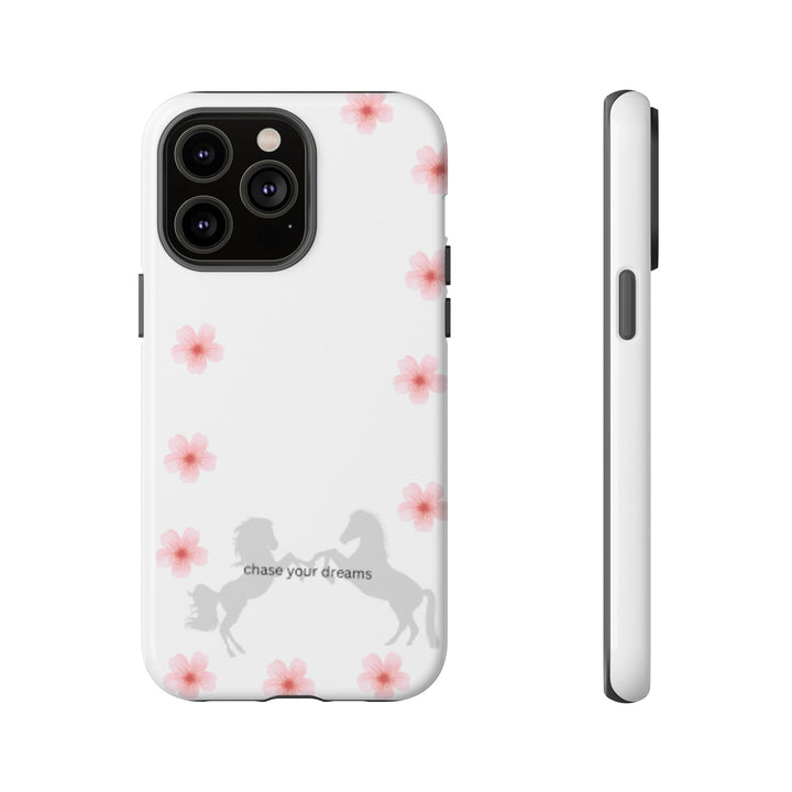 Chase Your Dreams Floral Phone Case