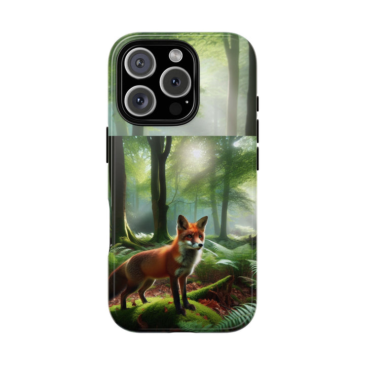 Nature-Inspired Tough Case with Fox Design