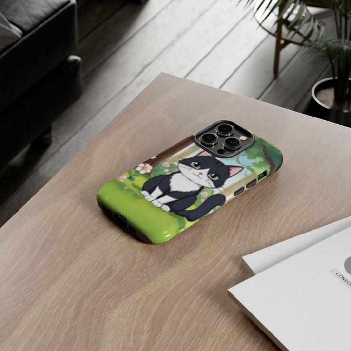 Cute Ai Cat Phone Case - Tough Cases for Animal Lovers