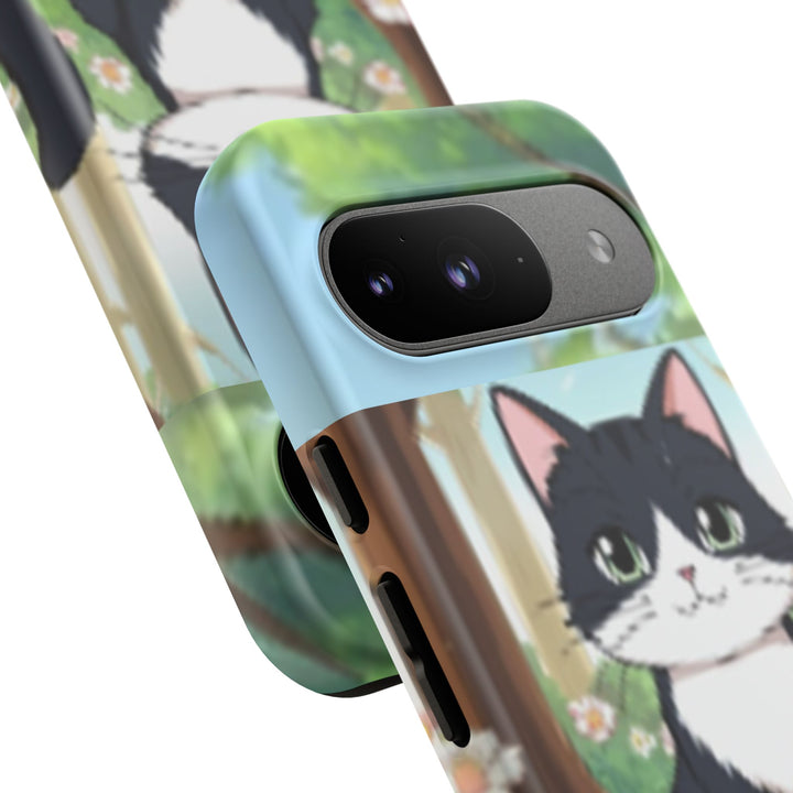 Cute Ai Cat Phone Case - Tough Cases for Animal Lovers
