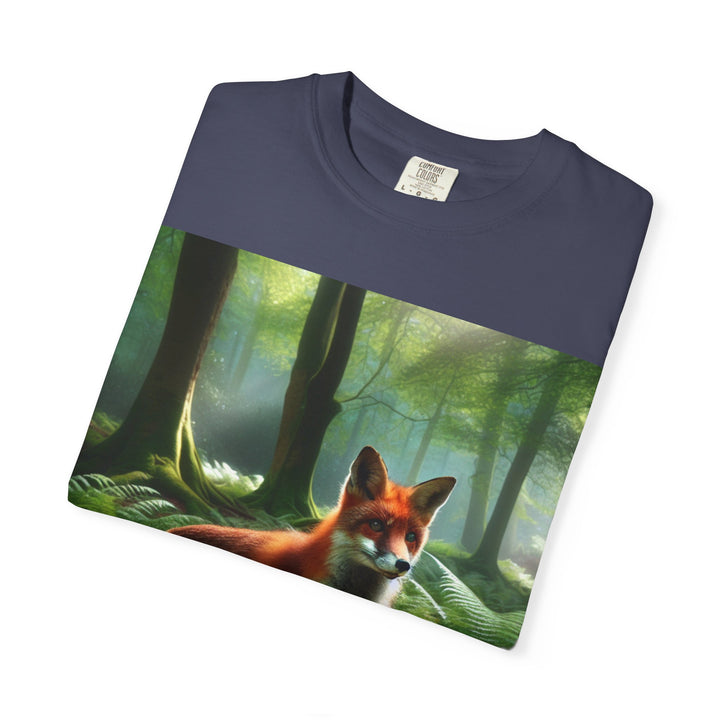 Forest Fox Unisex Garment-Dyed T-Shirt
