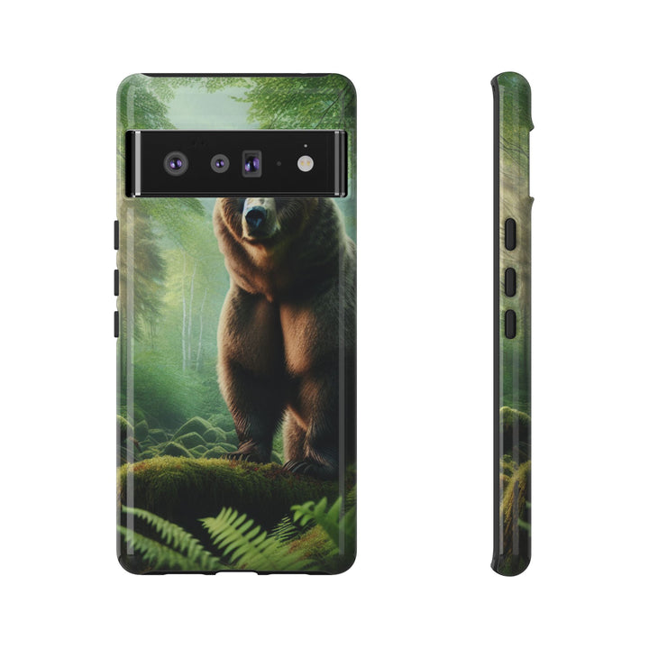 Wildlife Phone Case - Tough Bear Design for Nature Lovers