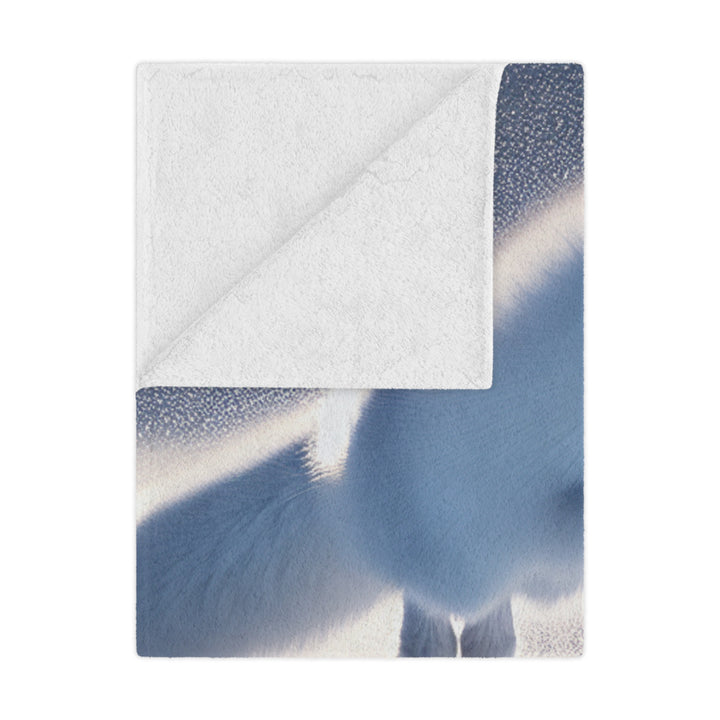 Arctic Fox Minky Blanket - Cozy and Soft Throw for Winter Nights