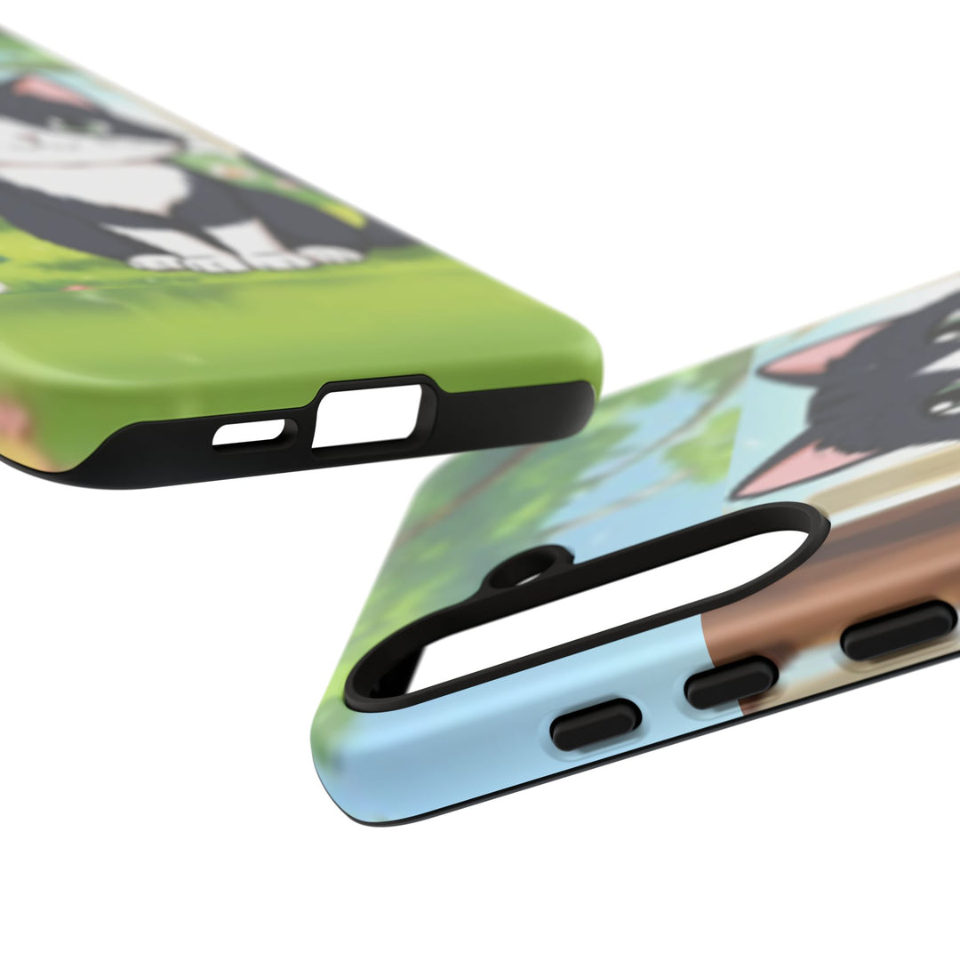 Cute Ai Cat Phone Case - Tough Cases for Animal Lovers