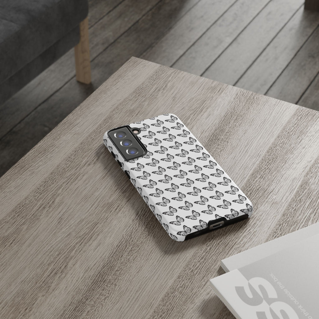 Butterfly Phone Case - Elegant Tough Case for Nature Lovers