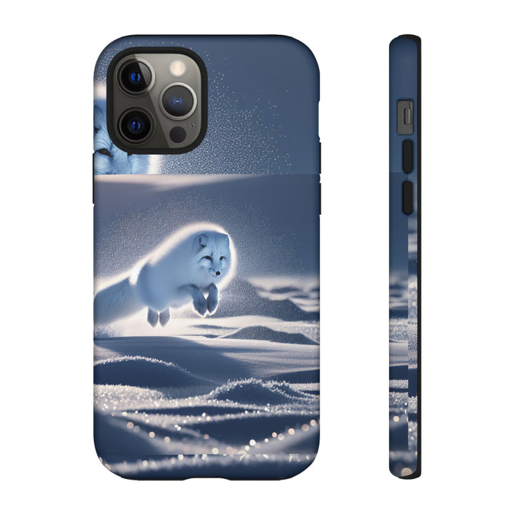 Cute Arctic Fox Phone Case – Tough Protective Cover for Animal Lovers
