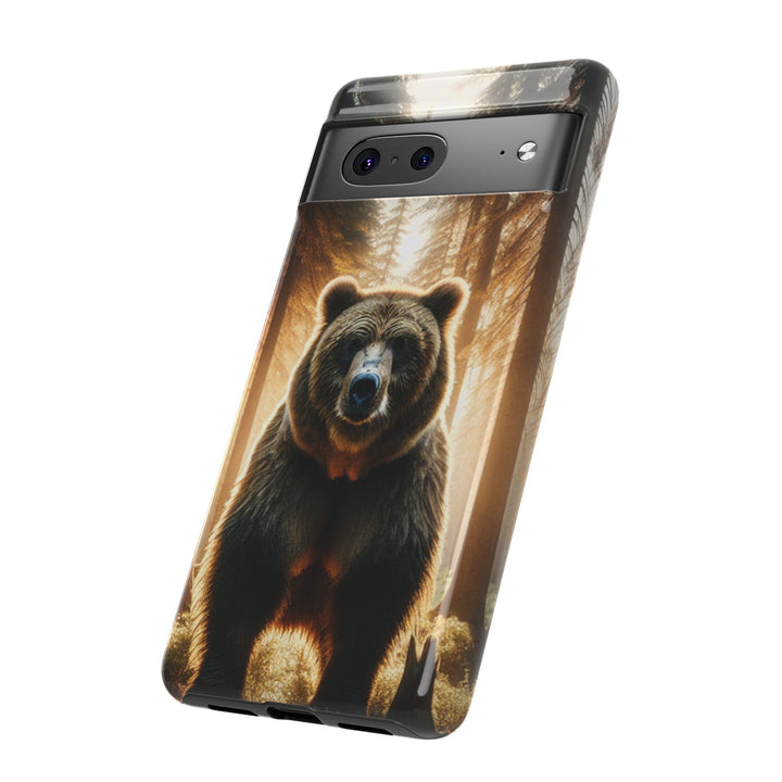 Wildlife Phone Case - Tough Cases with Bear Design, Nature Lover Gift, Animal-Themed Accessories, Eco-Friendly Tech Protection