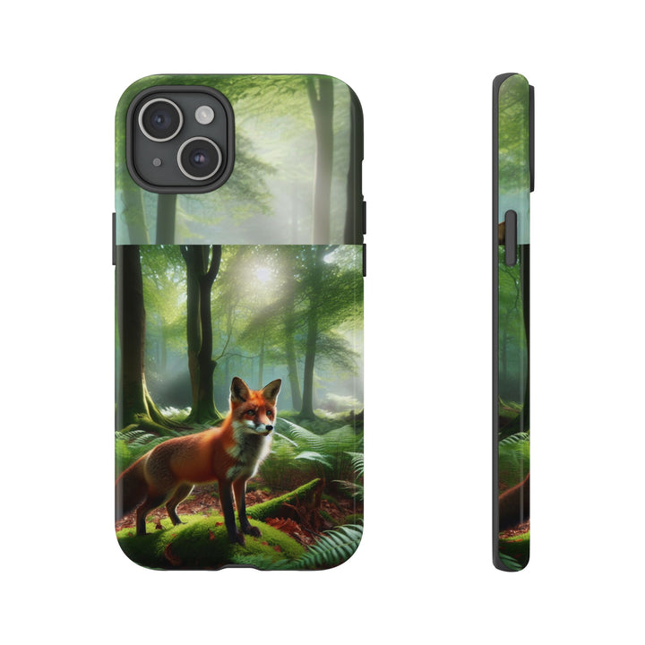 Nature-Inspired Tough Case with Fox Design