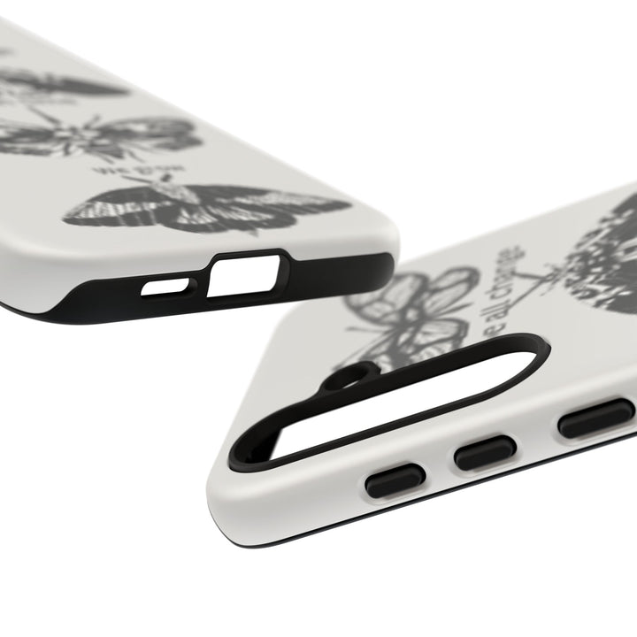 Inspirational Phone Case - We All Change With Time - Tough Cases for Nature Lovers