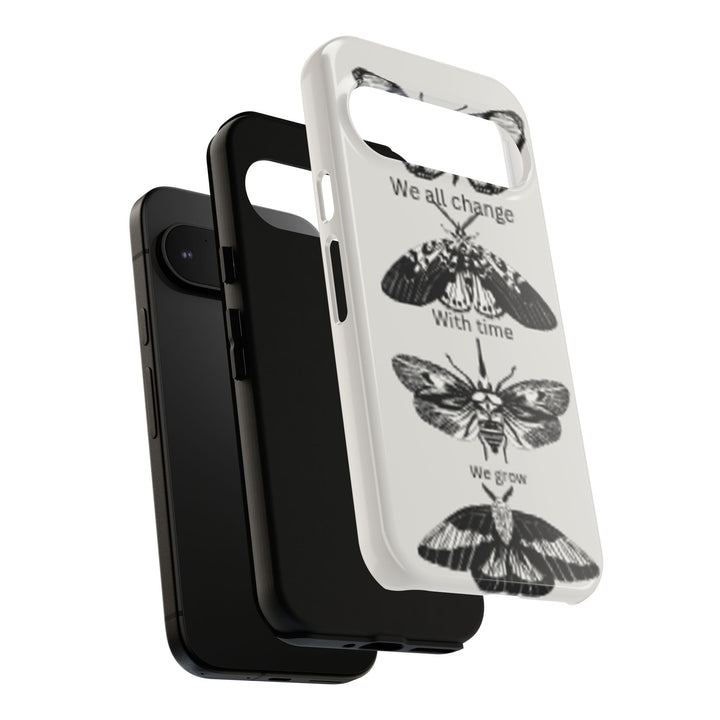 Inspirational Phone Case - We All Change With Time - Tough Cases for Nature Lovers
