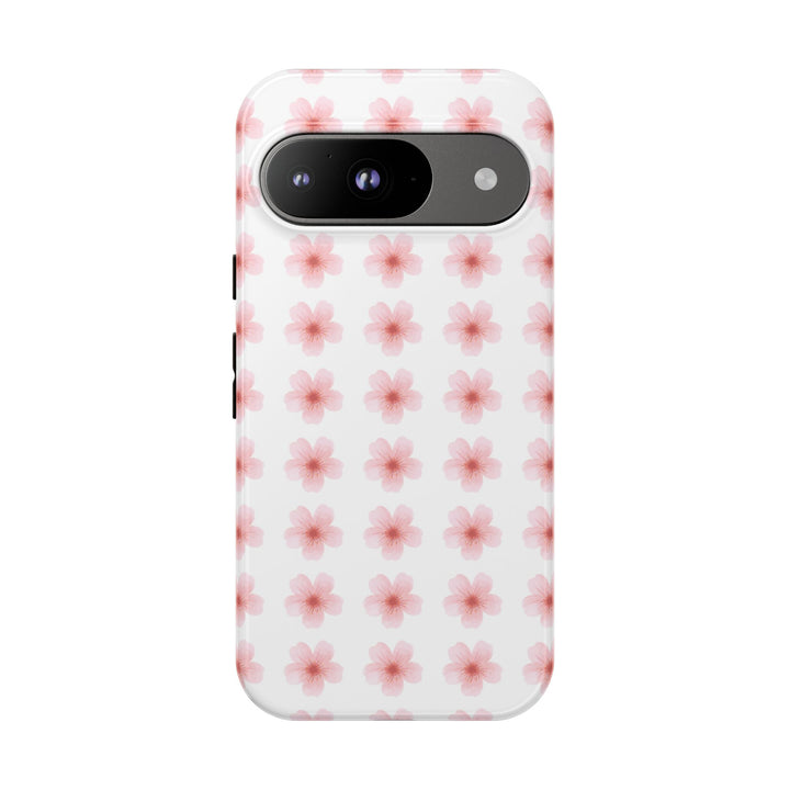 Cherry Blossom Tough Phone Case - Floral Design for Spring & Summer
