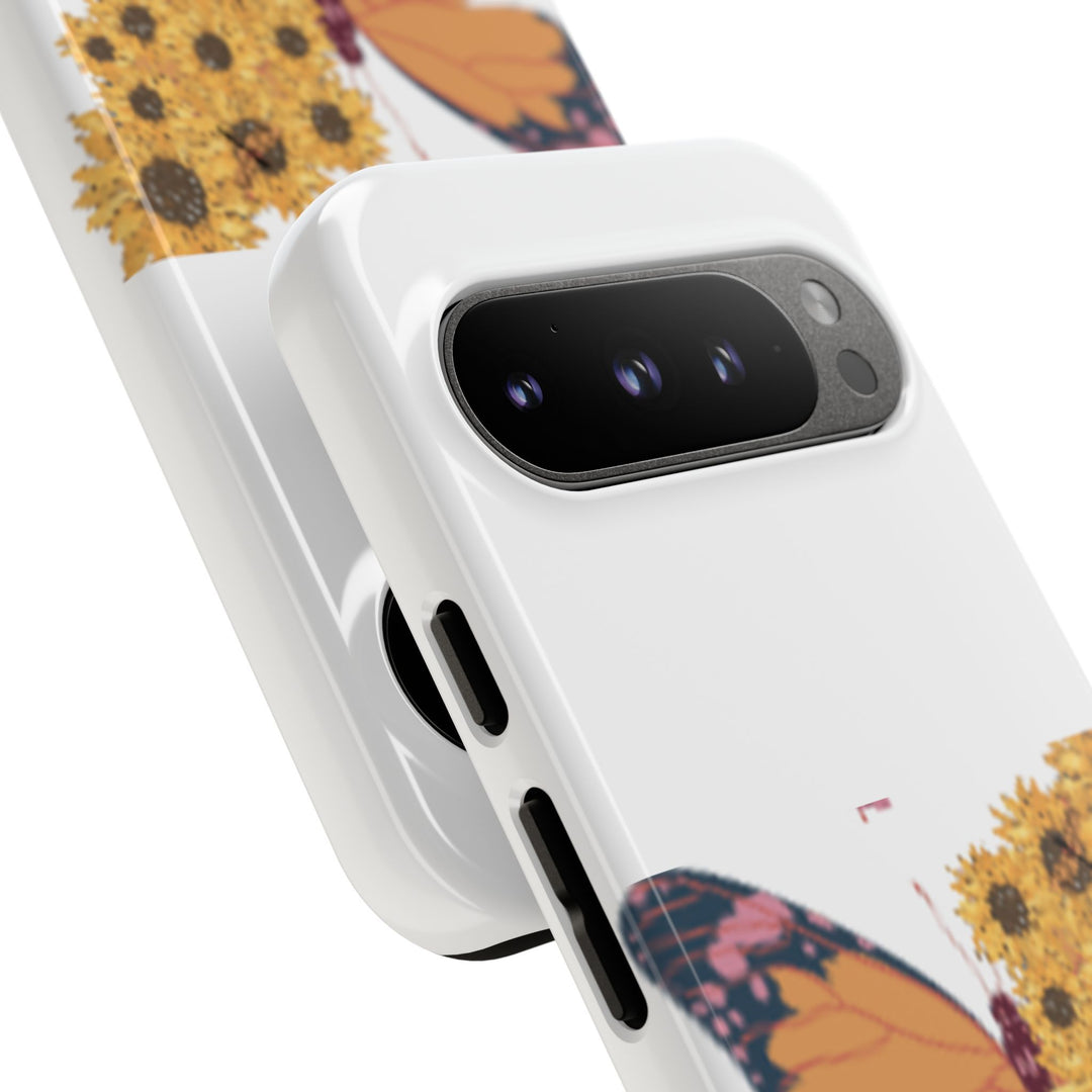 Butterfly & Sunflower Phone Case - "Secrets of Life" Design