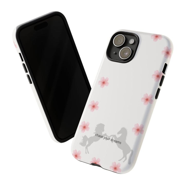 Chase Your Dreams Floral Phone Case