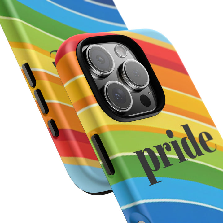 Pride Phone Case - Rainbow Gradient, LGBTQ+ Accessory, Colorful Phone Cover, Unique Gift for Pride Month, Phone Protection
