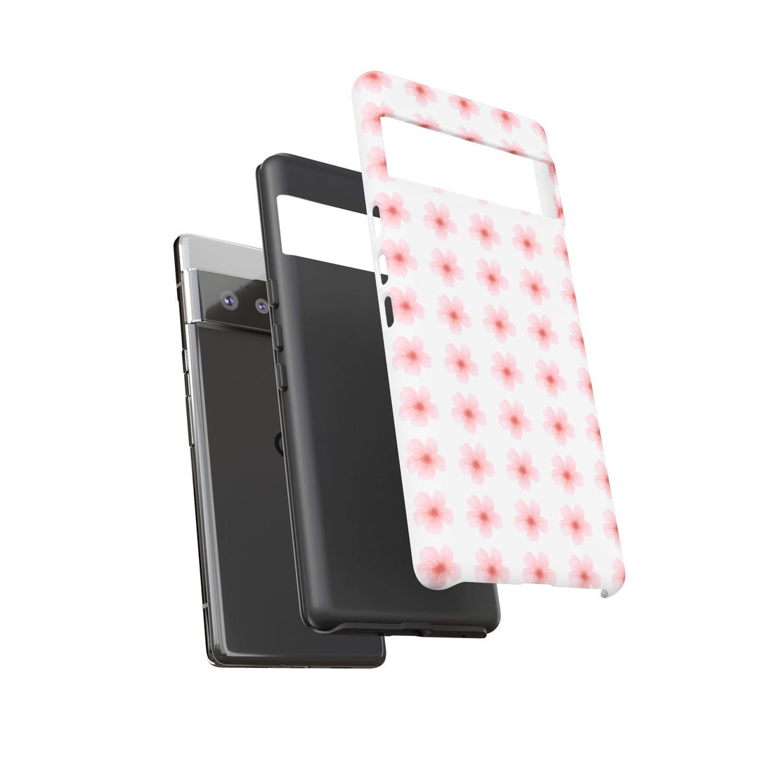 Cherry Blossom Tough Phone Case - Floral Design for Spring & Summer