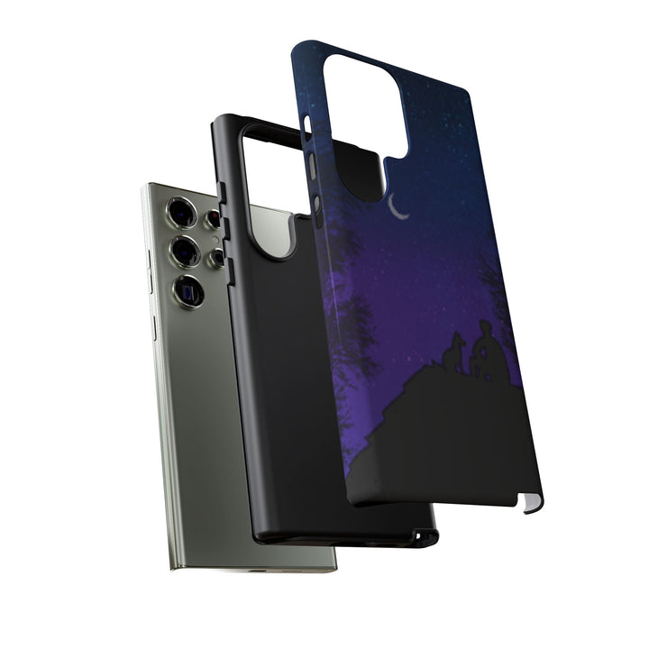 Starry Night Phone Case for Dog Lovers