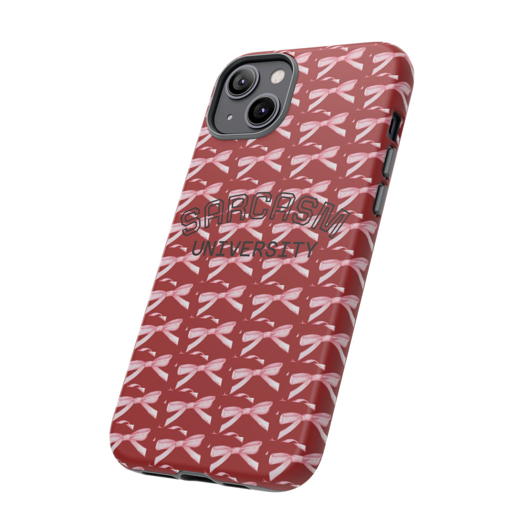 Sarcasm University Phone Case - Tough & Stylish Accessory for Sarcasm Lovers