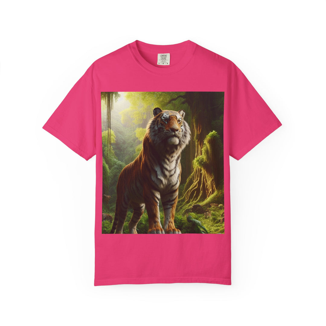 Majestic Tiger Unisex Garment-Dyed T-Shirt