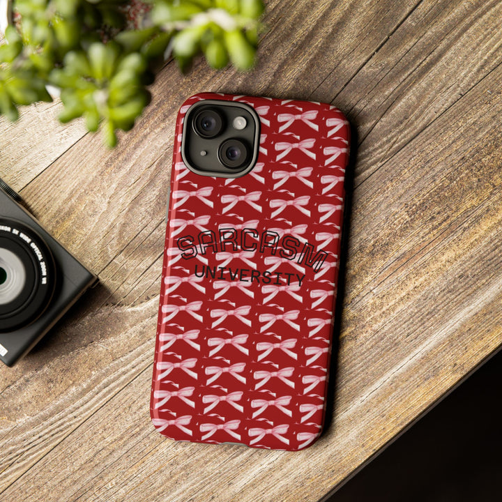 Sarcasm University Phone Case - Tough & Stylish Accessory for Sarcasm Lovers