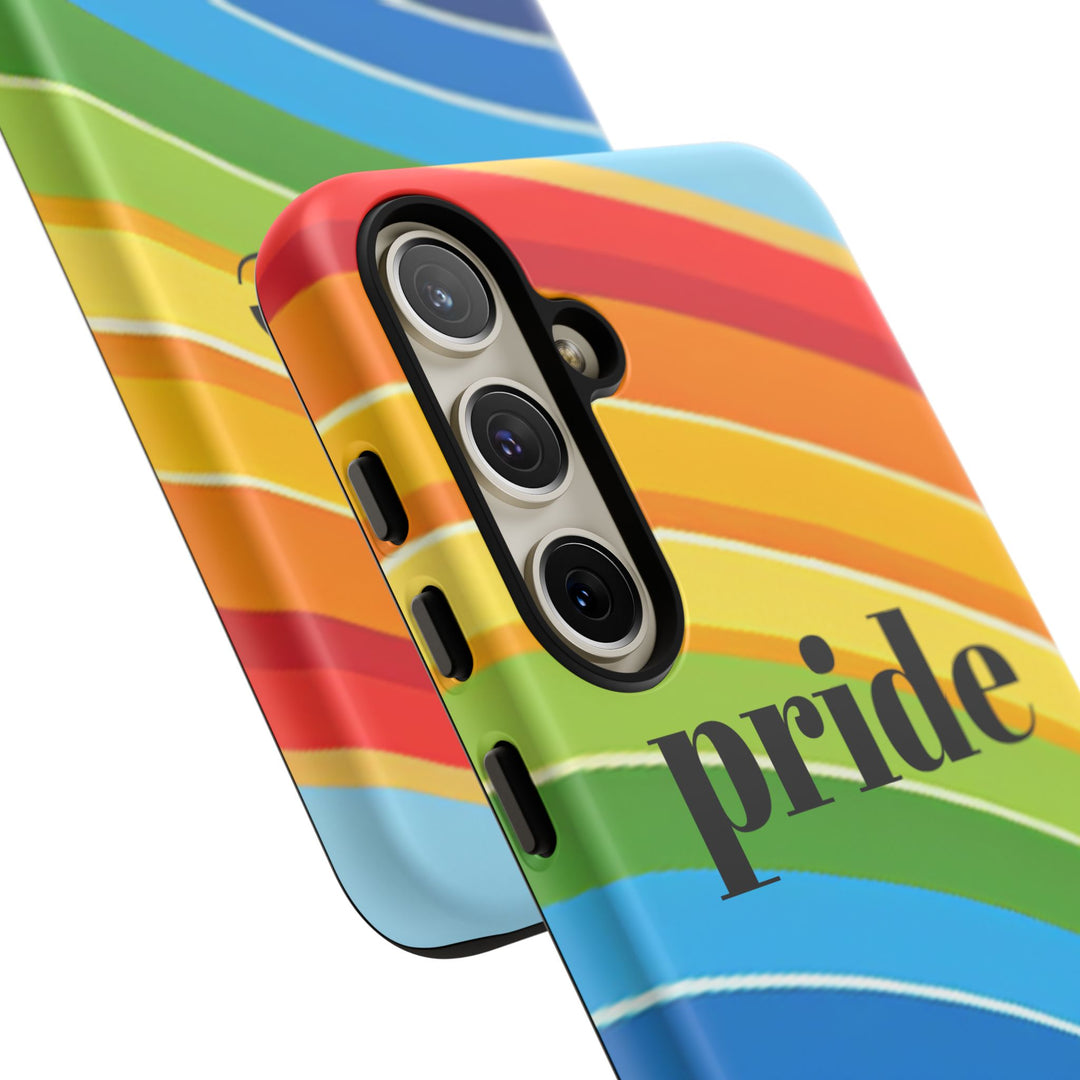 Pride Phone Case - Rainbow Gradient, LGBTQ+ Accessory, Colorful Phone Cover, Unique Gift for Pride Month, Phone Protection