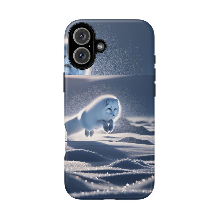 Cute Arctic Fox Phone Case – Tough Protective Cover for Animal Lovers